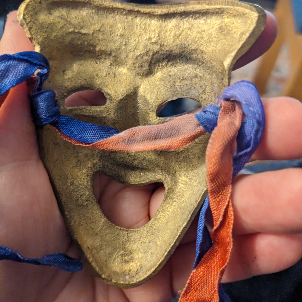 Colorful Decorative Mask - Picture 2 of 3